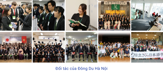 Học Tiếng Nhật - Du học Nhật Bản Đông Du Hà Nội Đối tác tại Nhật