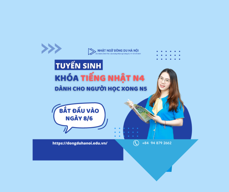 Học tiếng Nhật - Du học Nhật Bản Đông Du Hà Nội