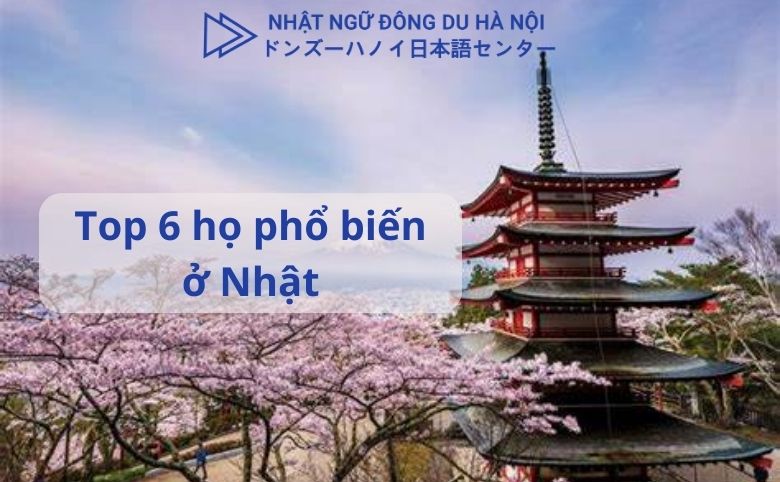 họ phổ biến ở Nhật