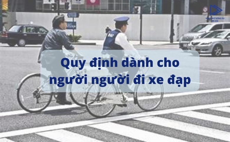 Quy định dành cho người đi xe đạp ở Nhật Bản