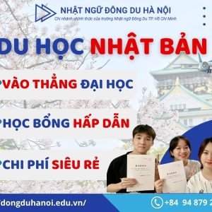 Học tiếng Nhật - Du học Nhật Bản Đông Du Hà Nội